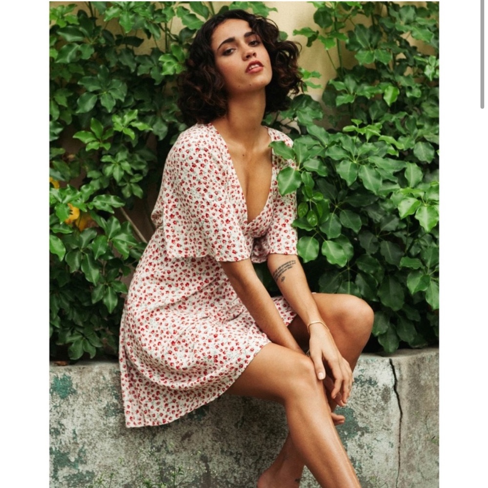 Billabong Floral Mini Dress
